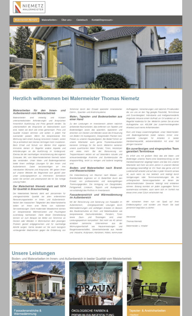 Malermeister Website