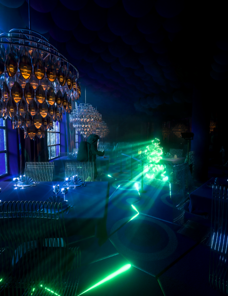 Restaurant Varna at Night