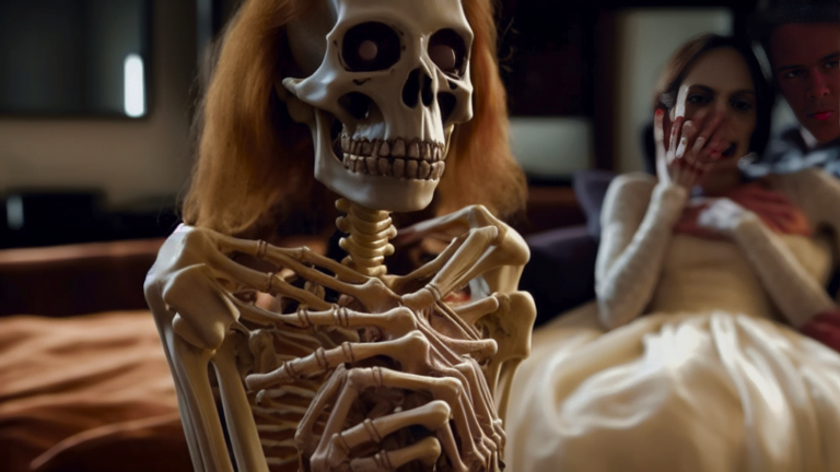 AI-Generated Effect Frame – Skeleton